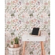 Wildflower Meadow Peel & Stick Wallpaper | Botanical Floral Design for Walls