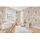 Wildflower Meadow Peel & Stick Wallpaper | Botanical Floral Design for Walls