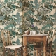 Chinoiserie Landscape Wallpaper | East Asian Scenic Wallpaper Mural