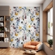 Wildflower Meadow Floral Wallpaper | Delicate Cottagecore Botanical Print | Light Background Nature Design Wallpaper Mural