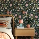 Organic Abstract Floral | Modern Petal Bloom Wallpaper Mural