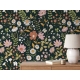 Organic Abstract Floral | Modern Petal Bloom Wallpaper Mural