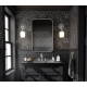 Dark Botanical Wallpaper | Elegant Floral Wall Mural - Stylized Tree & Leaf Design Wallpaper Mural
