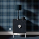 Classic Navy Blue Tartan Plaid Wallpaper - Traditional Check Pattern Mural