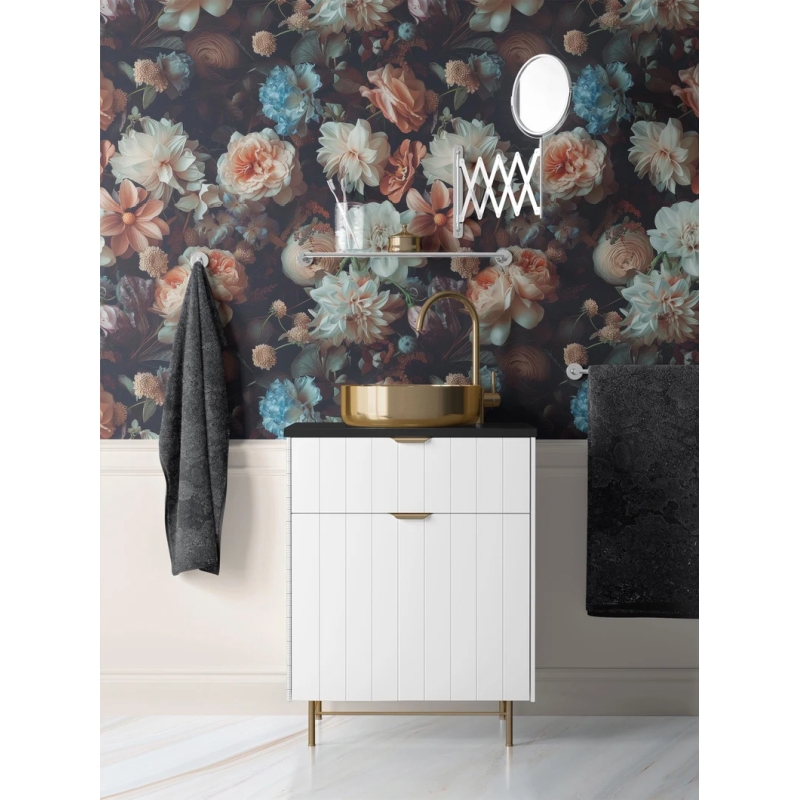 Vibrant Colorful Floral | Multi-Color Blossom Wallpaper Mural