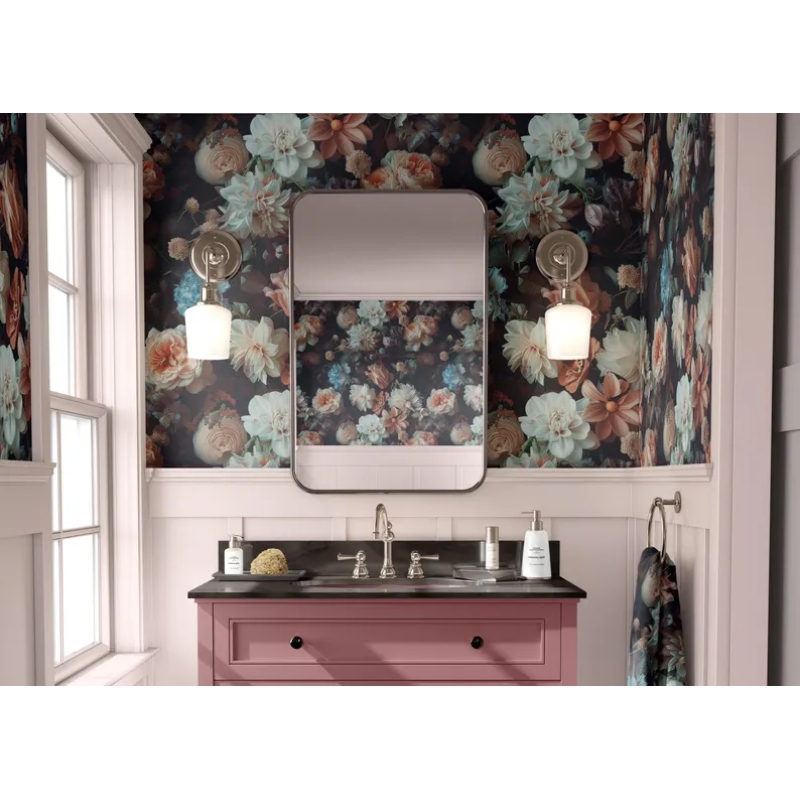Vibrant Colorful Floral | Multi-Color Blossom Wallpaper Mural