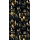 Kİds Magical Cityscape Night Wallpaper | Enchanted Fantasy Wallpaper Mural
