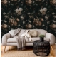 Delicate Muted Floral | Soft Botanical Wall Mural for Serene Decor Wallpaper Mural