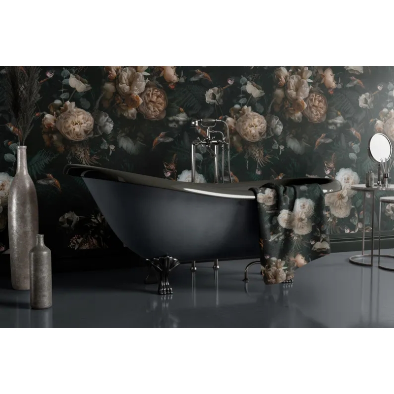 Delicate Muted Floral | Soft Botanical Wall Mural for Serene Decor Wallpaper Mural