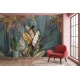 Lush Tropical Forest Wallpaper | Exotic Leaves & Jungle Paradise Mural