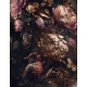 Dark Floral Bird Wallpaper | Botanical Butterfly Wall Mural - Luxury & Vintage Style Wallpaper Mural