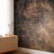 Concrete wallpaper that replicate the appearance of materials such as marble, wood or stone, Wall mural, Fabric Wallpaper