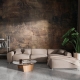 Concrete wallpaper that replicate the appearance of materials such as marble, wood or stone, Wall mural, Fabric Wallpaper
