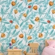 Removable Wallpaper, Floral Wallpaper, Peel and Stick Wallpaper, Temporary Wallpaper, Wall Paper 