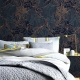 Dark Removable floral wallpaper, flower Wallpaper. Self-Adhesive Wallpaper Peel & Stick, Wall mural temporary wallpaper