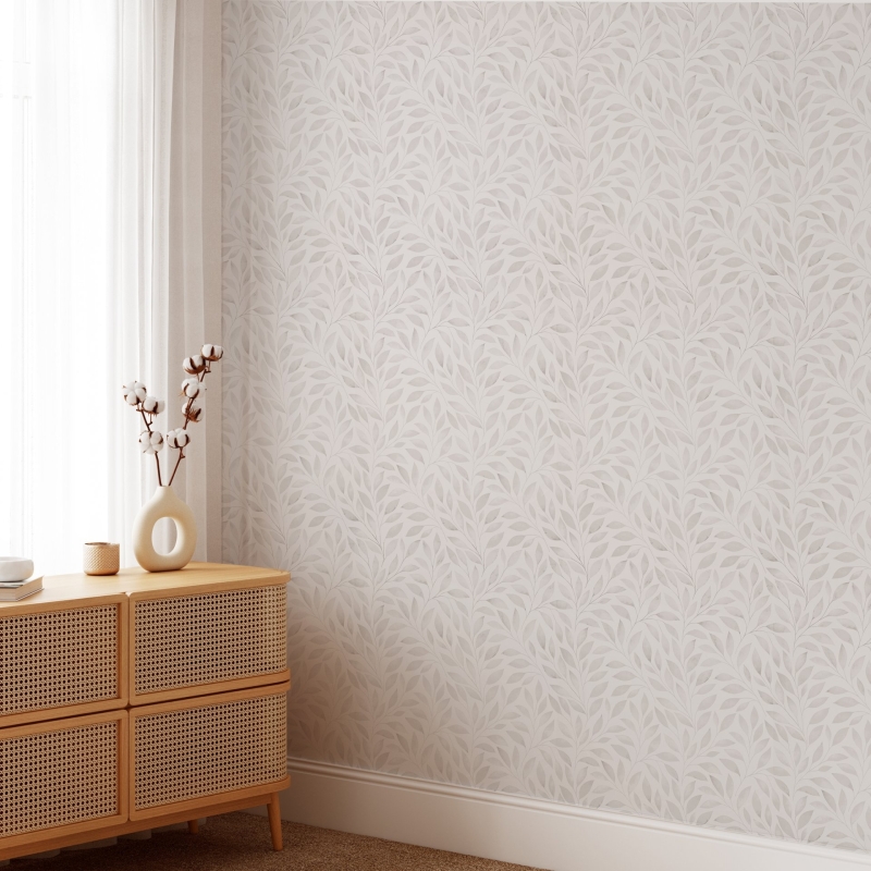 Peel and stick leaf wallpaper flower Wallpaper. Self-Adhesive Wallpaper Peel & Stick, Wall mural temporary wallpaper