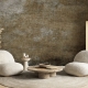 Peel and stick Concrete wallpaper, Self Adhesive, Modern Wallpaper, Shabby, Concrete effect