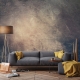 Brown concrete texture, Wall texture cement brown background
