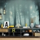 Mysterious foggy Forest Wallpaper, Deep Forest, Mystic Forest Wall Mural