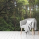 Forest Wallpaper, Peel and Stick, Removable Wallpaper