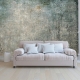 Stone Wallpaper - shabby - Grunge wallpaper, concrete wallpaper, Wall mural, renters wallpaper, Peel & Stick
