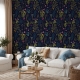 Vintage Removable Herbs Wallpaper | Peel and Stick Floral Wallpaper | Self Adhesive Rose Wallpaper | Vintage Wallpaper